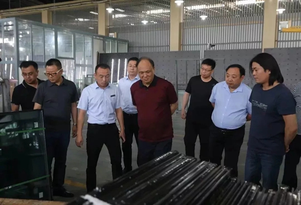 科饶恩系统门窗迎接西安高科幕墙门窗有限公司领导一行莅临考察交流