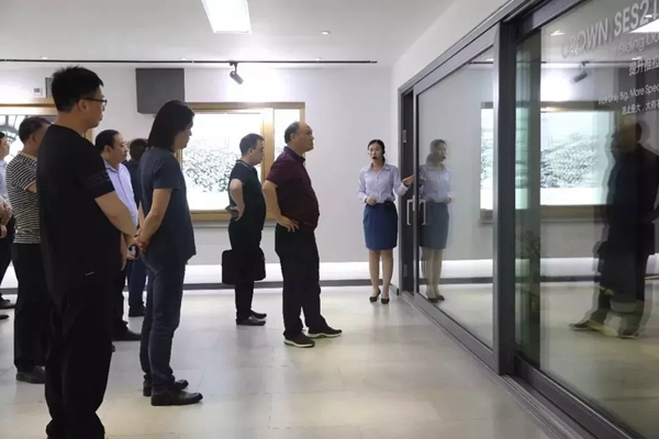 科饶恩系统门窗迎接西安高科幕墙门窗有限公司领导一行莅临考察交流