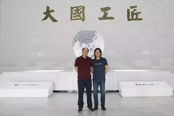 科饶恩系统门窗迎接西安高科幕墙门窗有限公司领导一行莅临考察交流