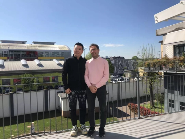 米兰之窗迎接意大利设计大师卢卡斯到访交流