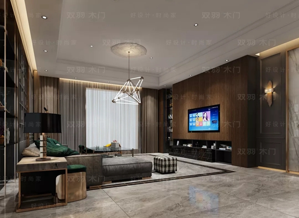 双羽木门极简柜类新品即将首发中国建博会(广州)