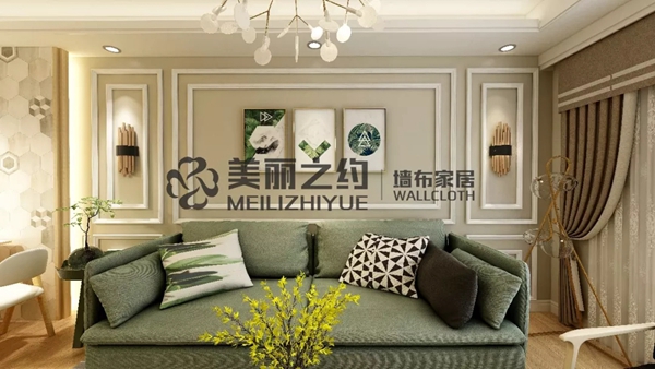 美丽之约墙布教你北欧风格墙布该如何搭配