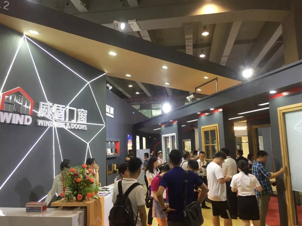威盾门窗携新品惊艳亮相中国建博会（广州）