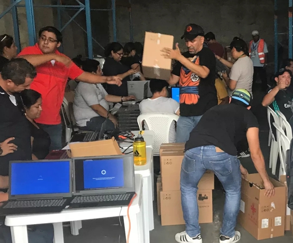 联想《一线》专栏——跨越半个地球的援助记事