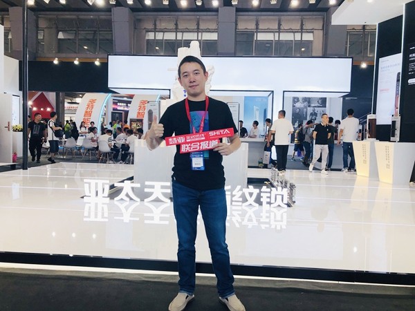 2019中国建博会(广州)|亚太天能智能锁沈魏:进行品类扩展,赋能经销商