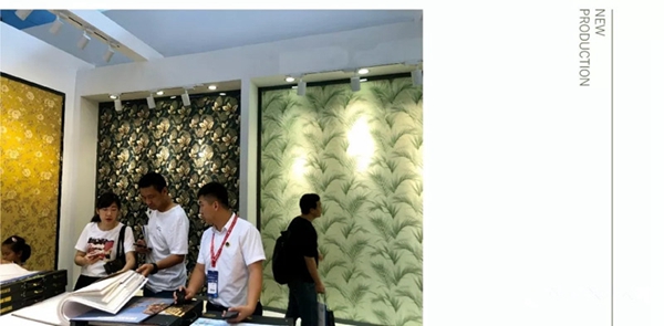 米兰壁纸·墙布携首发新品惊艳亮相2019中国建博会(广州),获好评无数 米兰壁纸·墙布携首发新品惊艳亮相2019中国建博会(广州),获好评无数