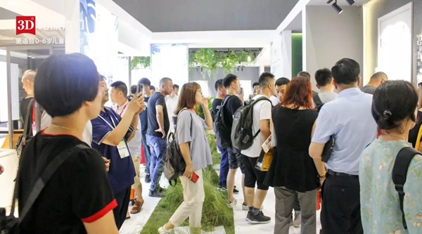 2019中国建博会（广州）开幕首日，3D无漆木门再成焦点人气王