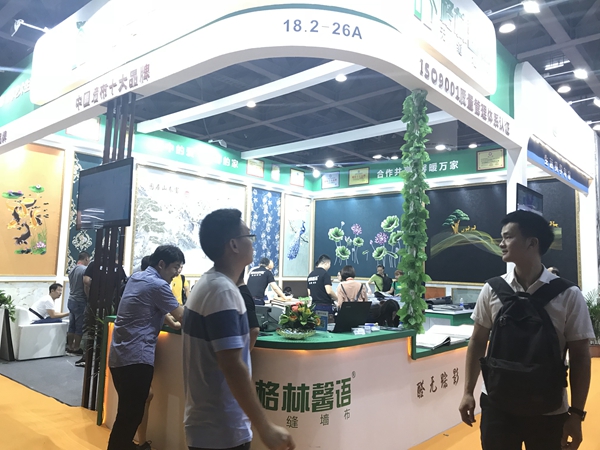 2019中国建博会(广州)丨格林馨语邹飚:醛无踪影,尽享艺术生活 2019中国建博会(广州)丨格林馨语邹飚:醛无踪影,尽享艺术生活
