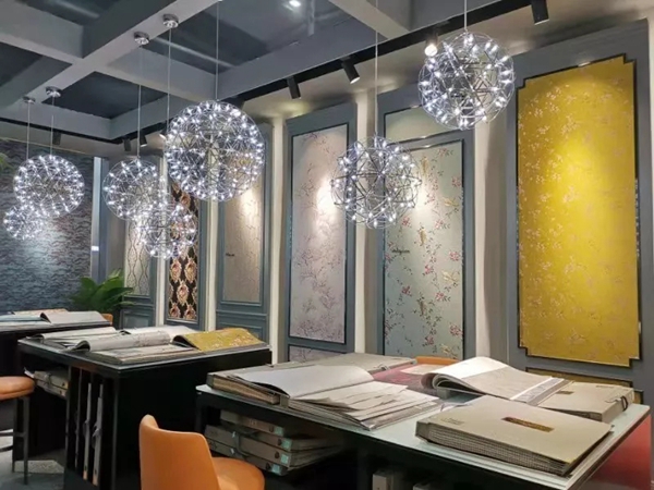 艾是全屋墙布定制整体亮相2019中国建博会（广州），高端品牌尽显王者风范