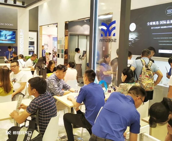 2019中国建博会（广州）完美收官，希格玛木门诠释智能家居之美