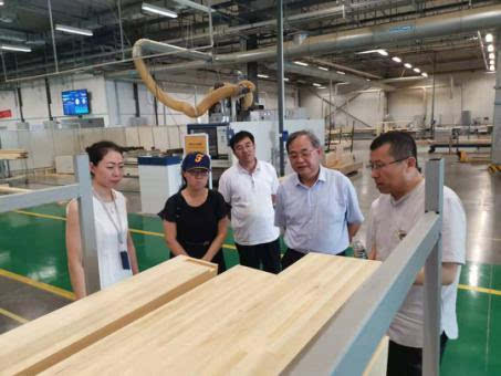 森鹰铝包木门窗迎接中国被动式建筑联盟轮值主席一行考察交流