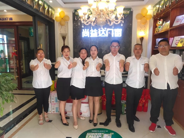 尚益达门窗江苏沭阳经销商李秉林：团队合作签单事半功倍