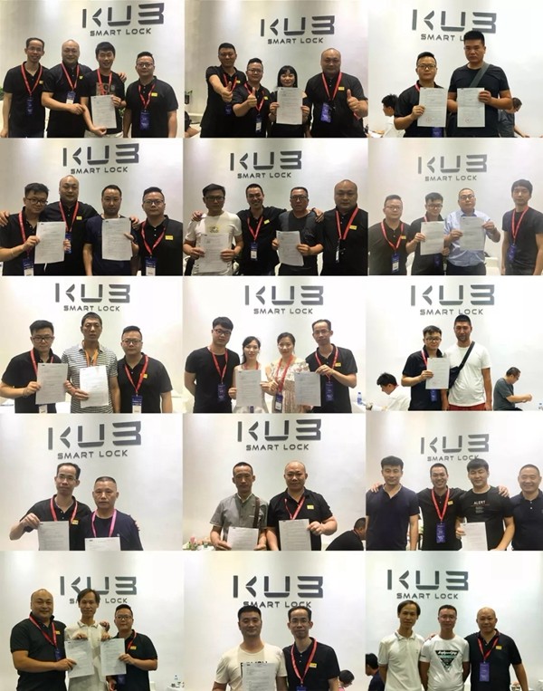 KUB智能锁带您一起回顾在广州建博会的精彩瞬间