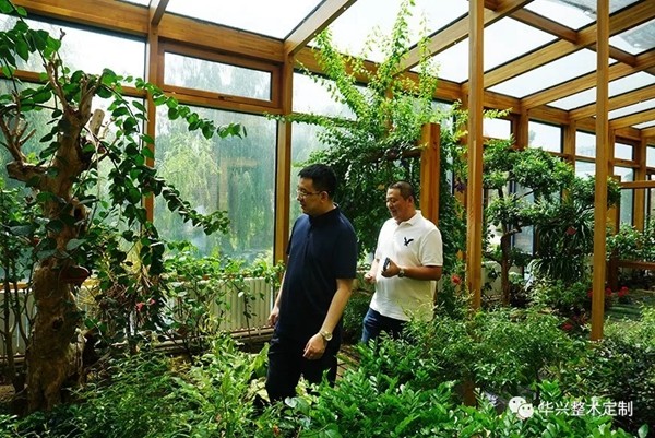 华兴整木定制喜迎居然之家领导团队莅临参观考察