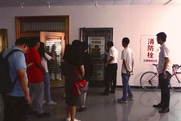 玥玛锁具迎接中国智能锁行业考察团莅临参观考察 玥玛锁具迎接中国智能锁行业考察团莅临参观考察
