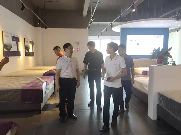 南京林业大学一行莅临汉宁原木定制总部深入调研