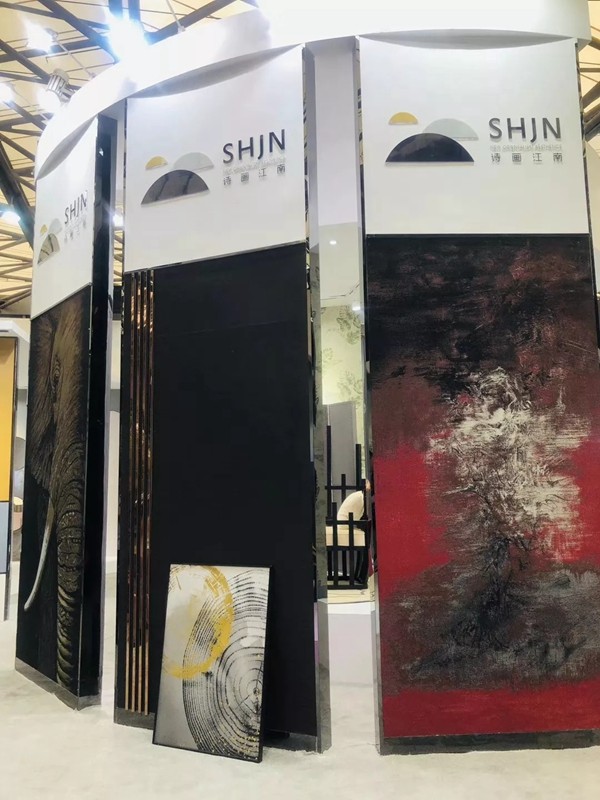 诗画江南竹纤维基底墙布惊艳上海展 引领生态新高度 诗画江南竹纤维基底墙布惊艳上海展 引领生态新高度