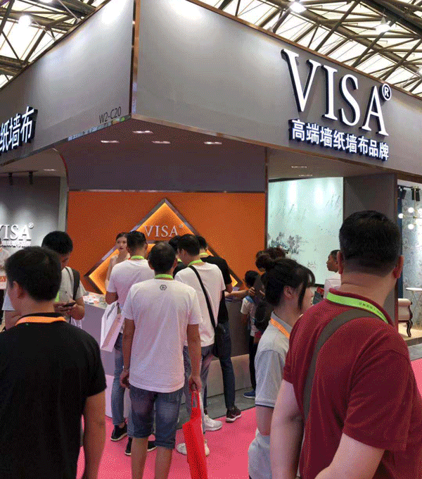 VISA高端墙纸墙布上海展圆满落幕 共鉴VISA崭新篇章