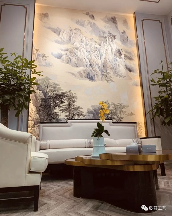乾庄刺绣深圳家纺展完美收官 与您相约上海墙纸墙布展