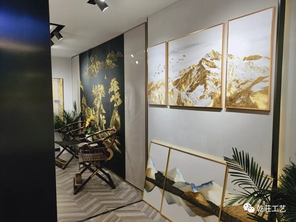 乾庄刺绣上海墙纸墙布展完美收官 与您相约上海摩登家居展