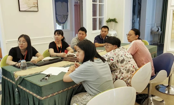 欣明窗帘精品2019年第8届导购精英班成功举办