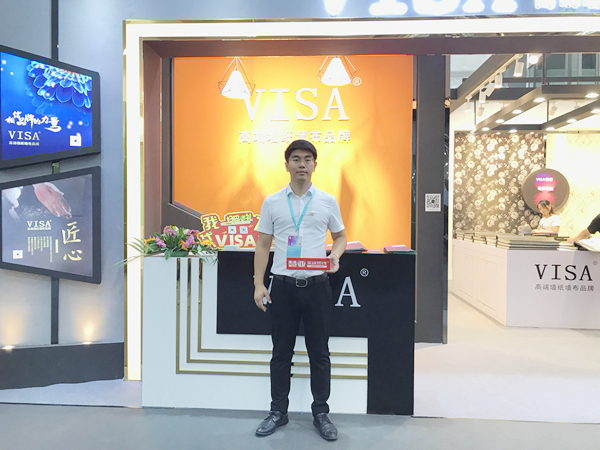 深圳家纺展丨VISA高端墙纸墙布常亮：打造全新样板市场