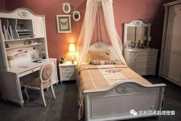瓦科艺术肌理壁膜教你儿童房的色彩搭配技巧