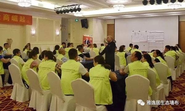 雅逸居墙布2019大商崛起第二届精英培训大会完美收官