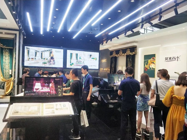 如鱼得水窗帘精品＆溢彩双品牌惊艳亮相深圳家纺展