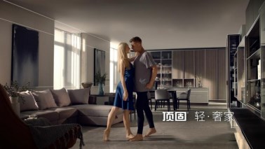 顶固全新品牌宣传片登录央视 关于轻奢家的新诠释