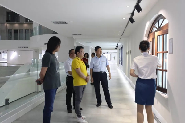科饶恩门窗迎接湖南省政府原副秘书长一行莅临指导