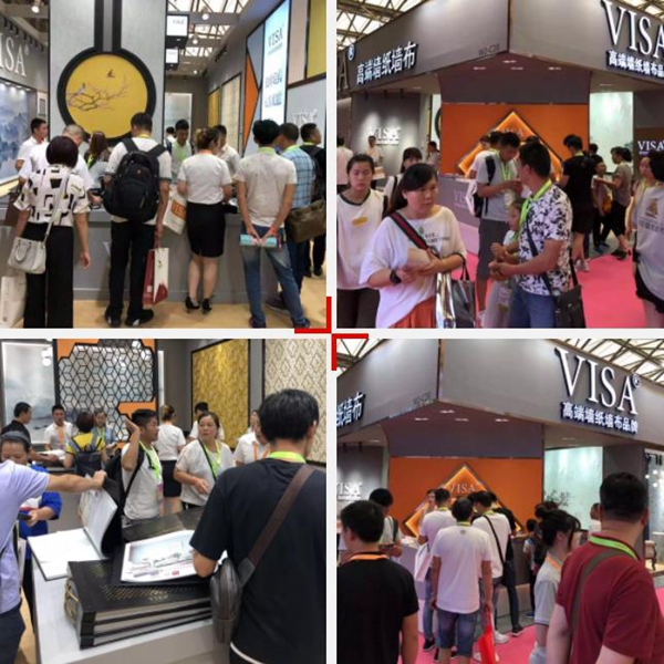 VISA高端墙纸墙布上海展圆满落幕 共鉴VISA崭新篇章