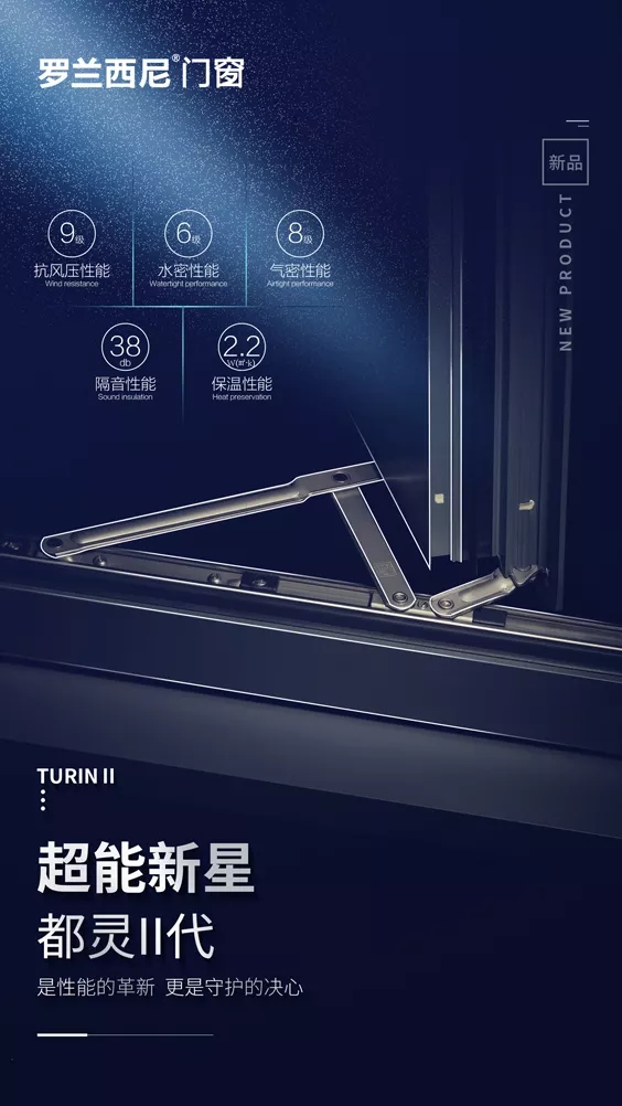 罗兰西尼门窗都灵Ⅱ系列新品正式上市