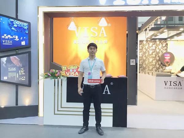 VISA高端墙纸墙布深圳展收获颇丰 与您相约上海布艺展