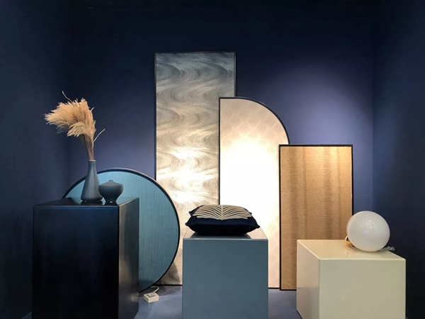 宏绣负氧离子墙布入选上海墙纸墙布展绣魁展示区