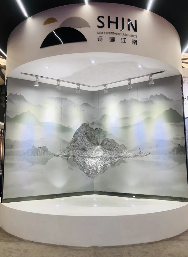 诗画江南竹纤维基底墙布惊艳上海展 引领生态新高度 诗画江南竹纤维基底墙布惊艳上海展 引领生态新高度