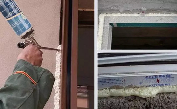 汉唐门窗告诉你门窗填缝该用水泥还是发泡胶