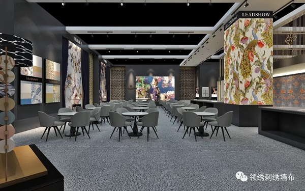 领绣墙布2019上海墙纸墙布展霸气来袭 全新实力演绎大牌魄力