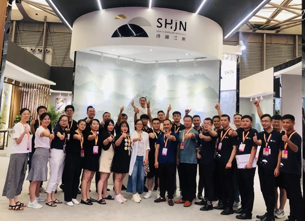 诗画江南壁布上海展会成绩喜人 未来与您共创财富
