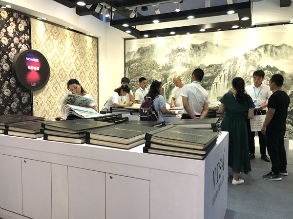 深圳家纺展丨VISA高端墙纸墙布常亮：打造全新样板市场