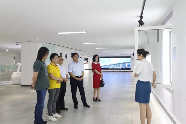 科饶恩门窗迎接湖南省政府原副秘书长一行莅临指导
