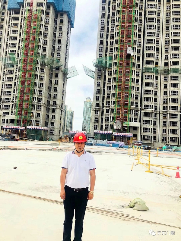 天东门窗顺利完成吕梁新城壹号商品住宅楼门窗工程