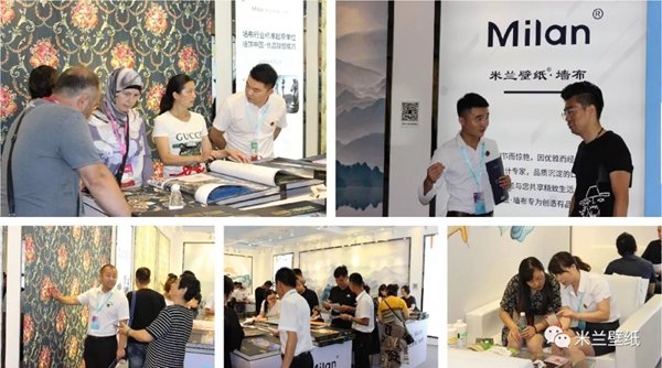米兰壁纸·墙布深圳家纺展精彩回顾 新品获大众广泛认可 米兰壁纸·墙布深圳家纺展精彩回顾 新品获大众广泛认可