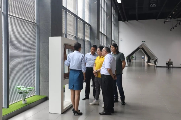 科饶恩门窗迎接湖南省政府原副秘书长一行莅临指导