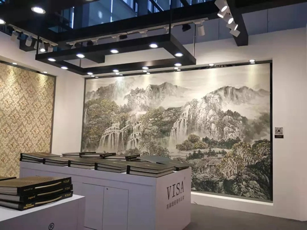 VISA高端墙纸墙布深圳展收获颇丰 与您相约上海布艺展