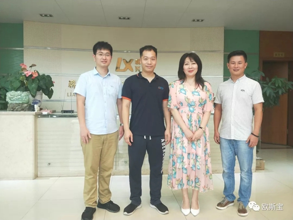 广东省天花吊顶协会执行会长马彩宣女士携队开展市场交流