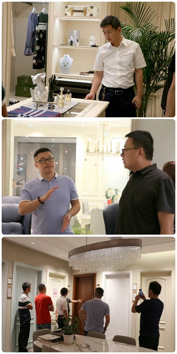 尚佰木门欢迎山东民生置业集团莅临考察交流