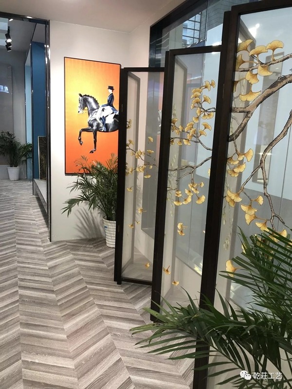 乾庄刺绣深圳家纺展完美收官 与您相约上海墙纸墙布展