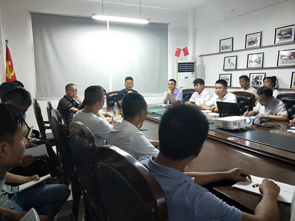 千川木门湖北生产基地开展精益管理动员座谈会
