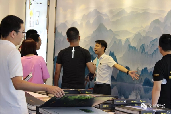 米兰壁纸·墙布深圳家纺展精彩回顾 新品获大众广泛认可 米兰壁纸·墙布深圳家纺展精彩回顾 新品获大众广泛认可